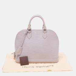 Pre Owned Louis Vuitton Gres Epi Leather Alma PM Bag