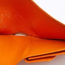مملوكة مسبقًا محفظة لوي فيتون بروتوبير جلد إيبي برتقالي ماندرين