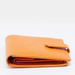 مملوكة مسبقًا محفظة لوي فيتون بروتوبير جلد إيبي برتقالي ماندرين