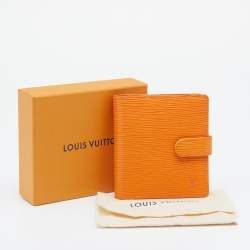مملوكة مسبقًا محفظة لوي فيتون بروتوبير جلد إيبي برتقالي ماندرين