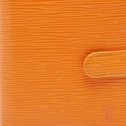 مملوكة مسبقًا محفظة لوي فيتون بروتوبير جلد إيبي برتقالي ماندرين