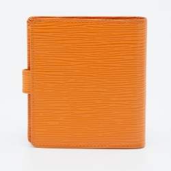 مملوكة مسبقًا محفظة لوي فيتون بروتوبير جلد إيبي برتقالي ماندرين