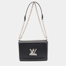 Louis Vuitton Black Epi Leather Twist MM Bag Louis Vuitton
