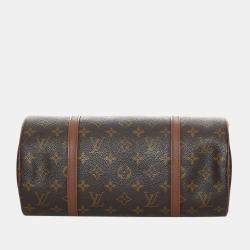 Pre Owned Louis Vuitton Brown Monogram Papillon 30