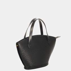 مملوكة مسبقًا Louis Vuitton Black Epi Saint Jacques PM