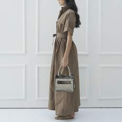 Kathleen cloth handbag Louis Vuitton Burgundy in Cloth - 28736708