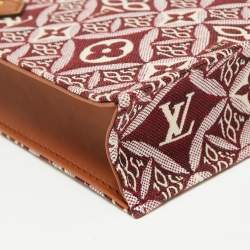 Pre Owned Louis Vuitton Bordeaux Since 1854 Jacquard Petit Sac Plat Bag