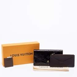 Louis Vuitton Amarante Monogram Vernis Jeanne Wallet