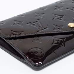 Louis Vuitton Amarante Monogram Vernis Jeanne Wallet