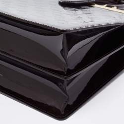 Pre Owned Louis Vuitton Amarante Monogram Vernis Deesse GM Bag