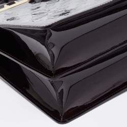 Pre Owned Louis Vuitton Amarante Monogram Vernis Deesse GM Bag