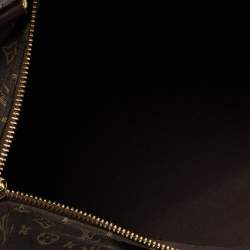 Pre Owned Louis Vuitton Fusain Monogram Idylle Canvas and Leather Speedy 30 Bag