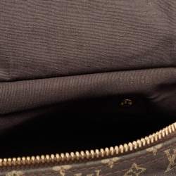 Pre Owned Louis Vuitton Fusain Monogram Idylle Canvas and Leather Speedy 30 Bag