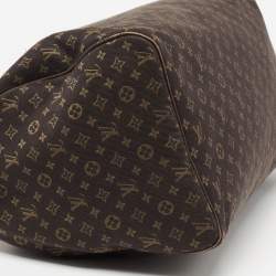 Pre Owned Louis Vuitton Fusain Monogram Idylle Canvas and Leather Speedy 30 Bag