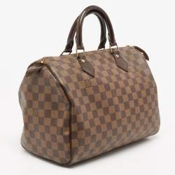 مملوكة مسبقًا حقيبة لوي فيتون سبيدي 30 كانفاس دامييه إيبين 