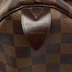 مملوكة مسبقًا حقيبة لوي فيتون سبيدي 30 كانفاس دامييه إيبين 