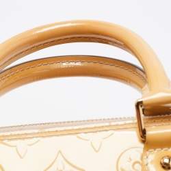 Pre Owned Louis Vuitton Vert Impression Monogram Vernis Alma PM Bag