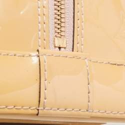 Pre Owned Louis Vuitton Vert Impression Monogram Vernis Alma PM Bag