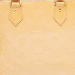 Pre Owned Louis Vuitton Vert Impression Monogram Vernis Alma PM Bag