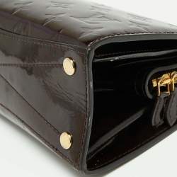 Pre Owned Louis Vuitton Amarante Monogram Vernis Virginia PM Bag