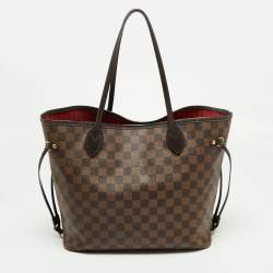 Louis Vuitton Damier Ebene Canvas Neverfull MM Bag