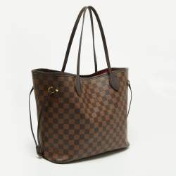 Louis Vuitton Damier Ebene Canvas Neverfull MM Bag