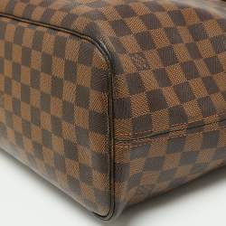 Louis Vuitton Damier Ebene Canvas Neverfull MM Bag