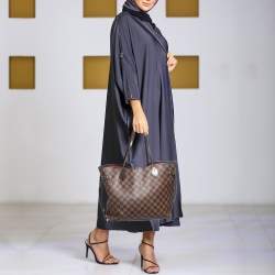 Louis Vuitton Damier Ebene Canvas Neverfull MM Bag