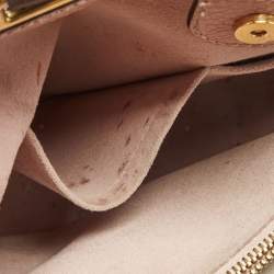 Pre Owned Louis Vuitton Magnolia Damier Ebene Canvas Brittany Bag