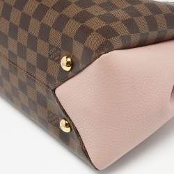 Pre Owned Louis Vuitton Magnolia Damier Ebene Canvas Brittany Bag