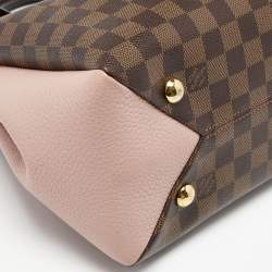 Pre Owned Louis Vuitton Magnolia Damier Ebene Canvas Brittany Bag