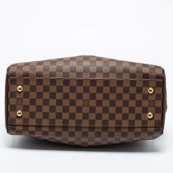 Pre Owned Louis Vuitton Damier Ebene Canvas Trevi GM Bag