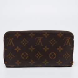 مملوكة مسبقًا محفظة لوي فيتون كانفاس مونوغرامي بسحاب  