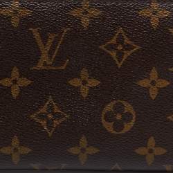 مملوكة مسبقًا محفظة لوي فيتون كانفاس مونوغرامي بسحاب  