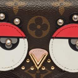 Pre Owned Louis Vuitton Monogram Canvas Valentine Bird Victorine Wallet