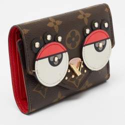 Pre Owned Louis Vuitton Monogram Canvas Valentine Bird Victorine Wallet