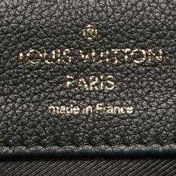 Pre Owned Louis Vuitton Black Empriente Leather Lockme MM Bag