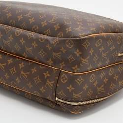Pre Owned Louis Vuitton Monogram Canvas Alize 24 Heures Soft Suitcase
