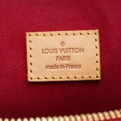 Pre Owned Louis Vuitton Pomme D’amour Monogram Vernis Alma GM Bag