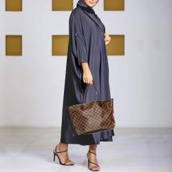 Pre Owned حقيبة لوي فيتون نيفرفول كانفاس أيبين دامييه MM