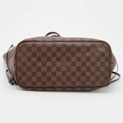 Pre Owned حقيبة لوي فيتون نيفرفول كانفاس أيبين دامييه MM