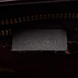 Pre Owned Louis Vuitton Amarante Vernis Sobe Clutch
