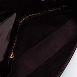 Pre Owned Louis Vuitton Amarante Vernis Sobe Clutch