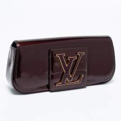 Pre Owned Louis Vuitton Amarante Vernis Sobe Clutch
