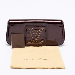 Pre Owned Louis Vuitton Amarante Vernis Sobe Clutch