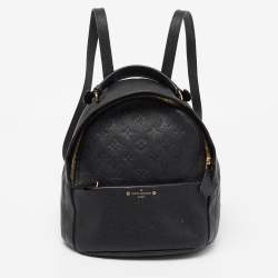 Preloved Louis Vuitton PINK Monogram Empreinte Sorbonne Backpack