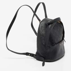 Pre Owned حقيبة ظهر لوي فيتون سوربون جلد إيمبرتين مونوغرامي أسود