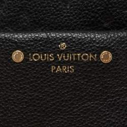 Pre Owned حقيبة ظهر لوي فيتون سوربون جلد إيمبرتين مونوغرامي أسود