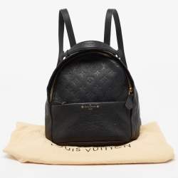 Pre Owned حقيبة ظهر لوي فيتون سوربون جلد إيمبرتين مونوغرامي أسود