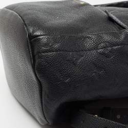 Pre Owned حقيبة ظهر لوي فيتون سوربون جلد إيمبرتين مونوغرامي أسود